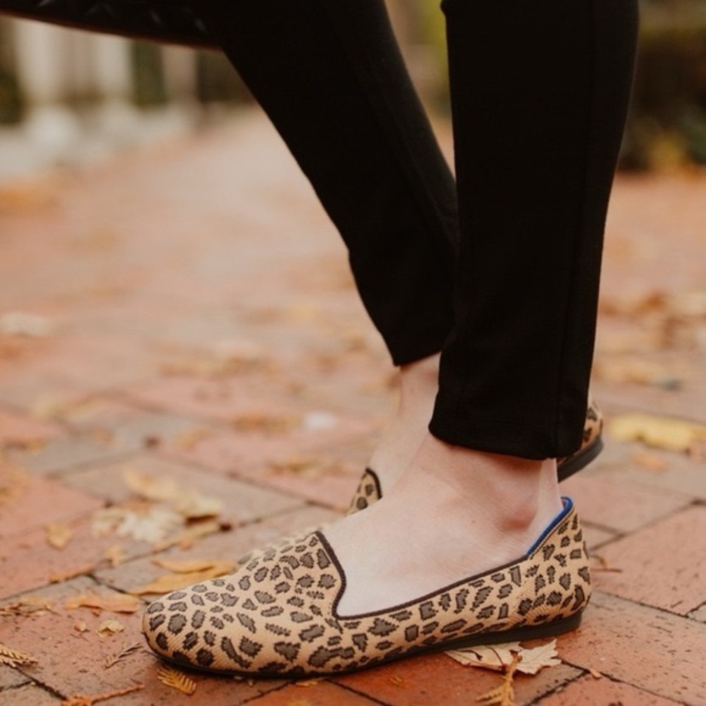 Rothy's Leopard Print Flats
